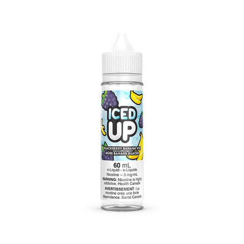 BLACKBERRY BANANA ICE BY ICED UP [AB] 60ML 3MG