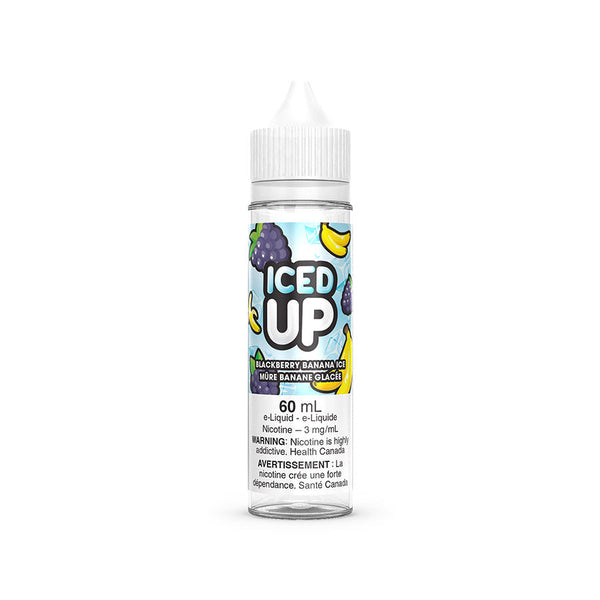 BLACKBERRY BANANA ICE BY ICED UP [ON] 60ML 3MG