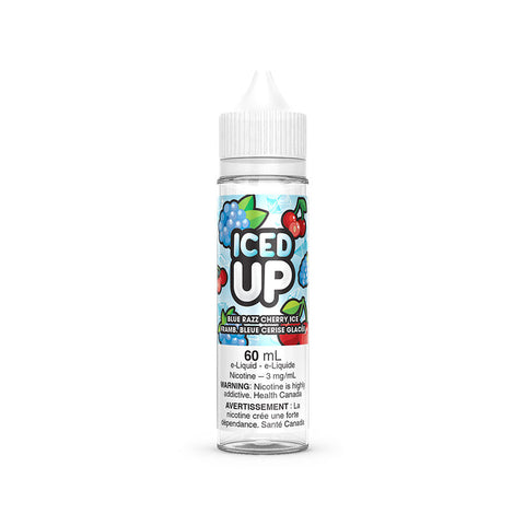BLUE RAZZ CHERRY ICE BY ICED UP [AB] 60ML 3MG