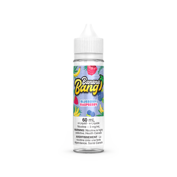 BLUEBERRY RASPBERRY BY BANANA BANG [ON] 60ML 0MG
