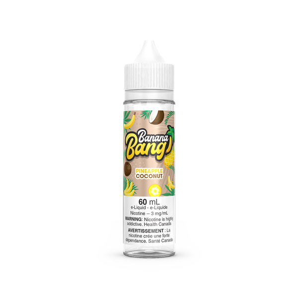 PINEAPPLE COCONUT BY BANANA BANG [MB] 60ML 3MG