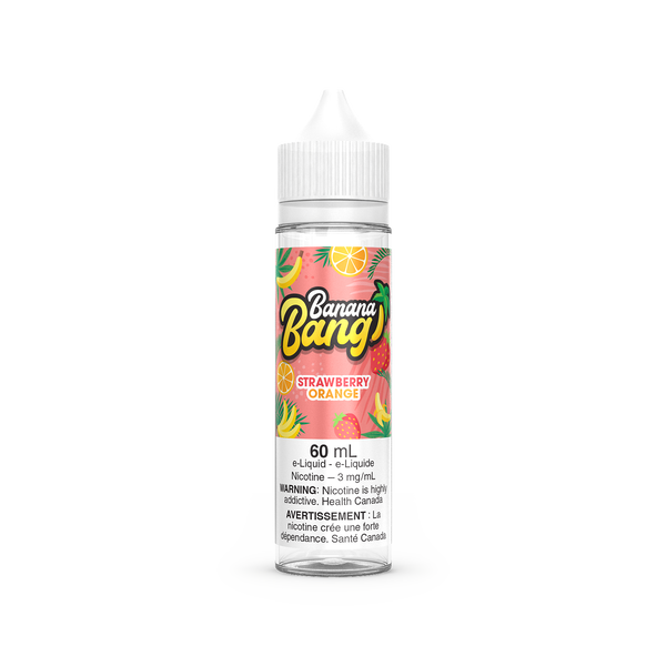 STRAWBERRY ORANGE BY BANANA BANG [ON] 60ML 0MG