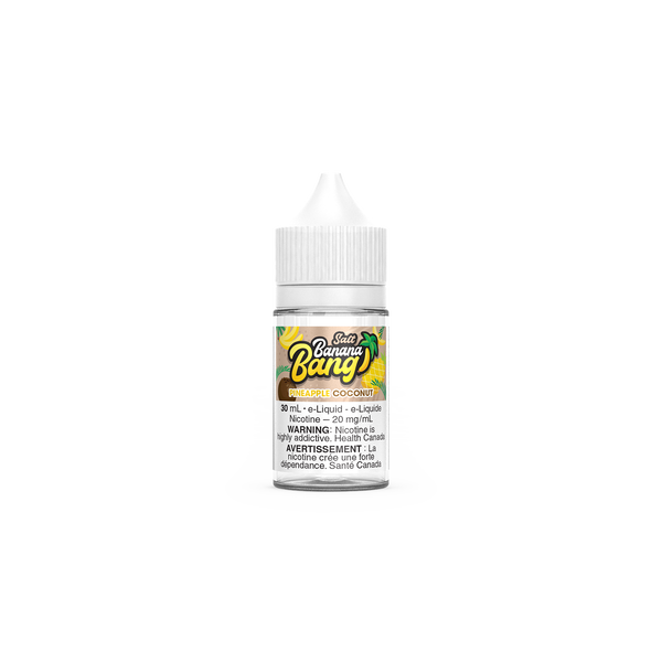 PINEAPPLE COCONUT BY BANANA BANG SALT [ON] 30ML 12MG