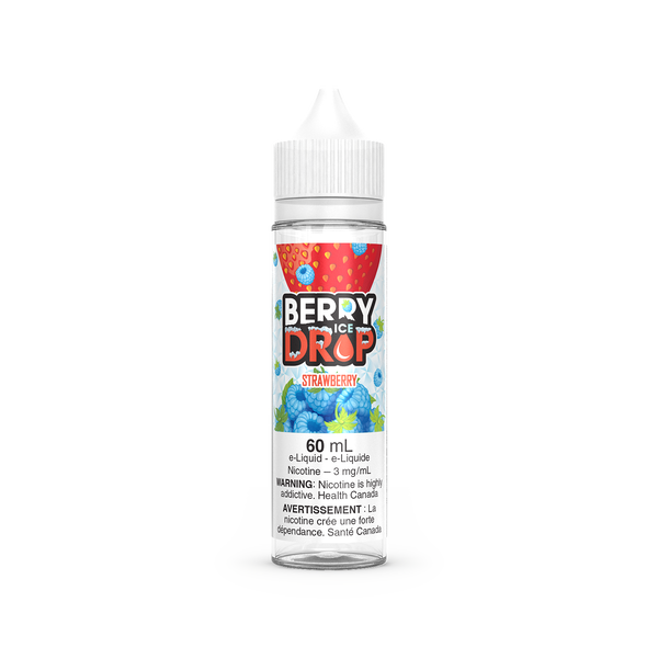 STRAWBERRY BY BERRY DROP ICE [ON] 60ML 3MG