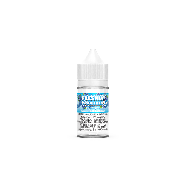 CRISP BLUE RAZZ BY FRESHLY SQUEEZED SALT [ON] 30ML 12MG