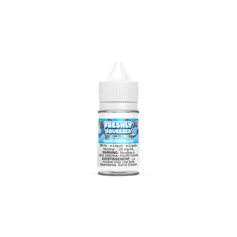 CRISP BLUE RAZZ BY FRESHLY SQUEEZED SALT 30ML 20MG