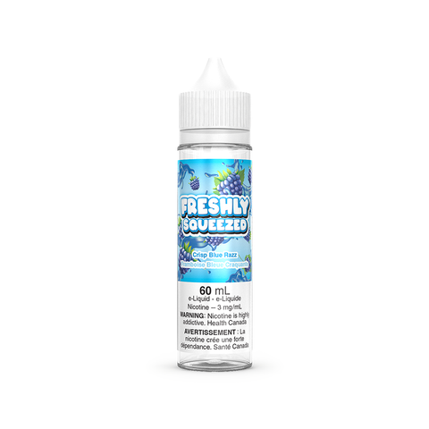 CRISP BLUE RAZZ BY FRESHLY SQUEEZED [ON] 60ML 3MG