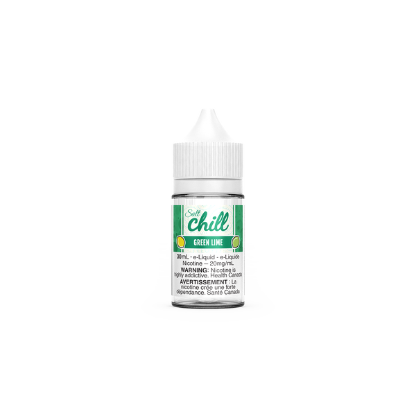 GREEN LIME SALT BY CHILL E-LIQUIDS 30ML 12MG
