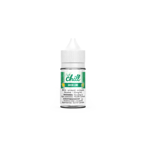 GREEN LIME SALT BY CHILL E-LIQUIDS 30ML 12MG