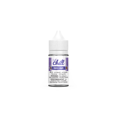 PURPLE GRAPE SALT BY CHILL E-LIQUIDS 30ML 12MG