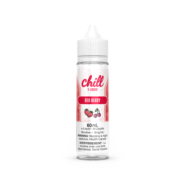 RED BERRY BY CHILL E-LIQUIDS 60ML 3MG
