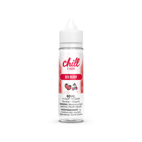 RED BERRY BY CHILL E-LIQUIDS 60ML 3MG
