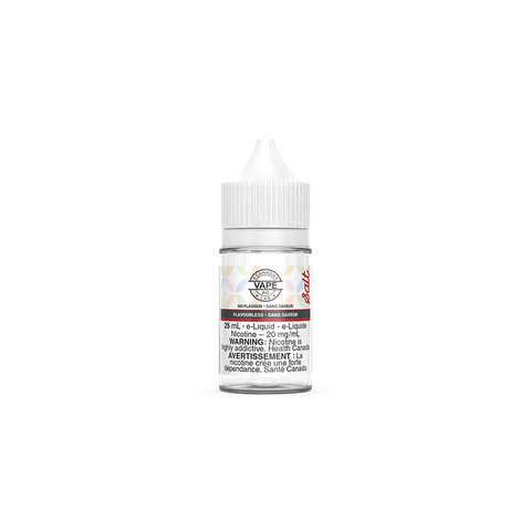 FLAVOURLESS BY CANADA VAPE LAB SALT [PE] 25ML 12MG