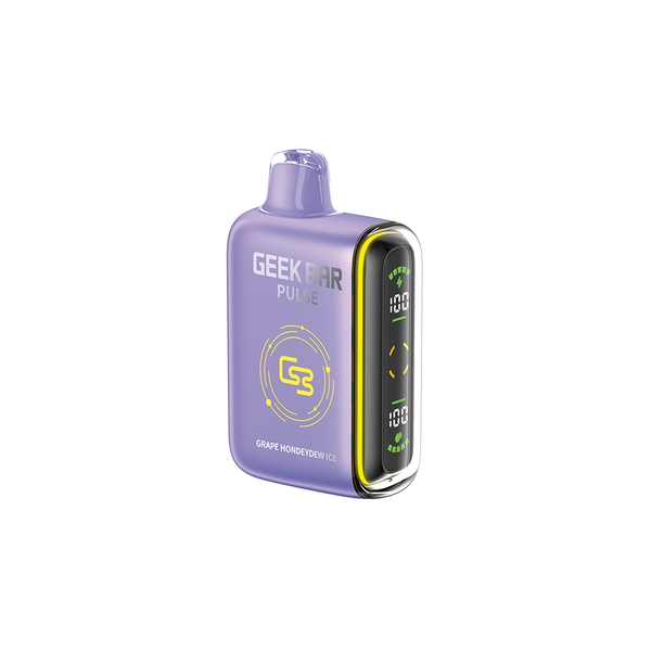 GEEK BAR PULSE DISPOSABLE - GRAPE HONEYDEW ICE (4PC/CTN)  20MG
