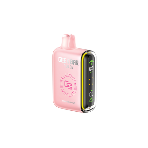 GEEK BAR PULSE DISPOSABLE - PINK LEMON ICE (4PC/CTN)  20MG