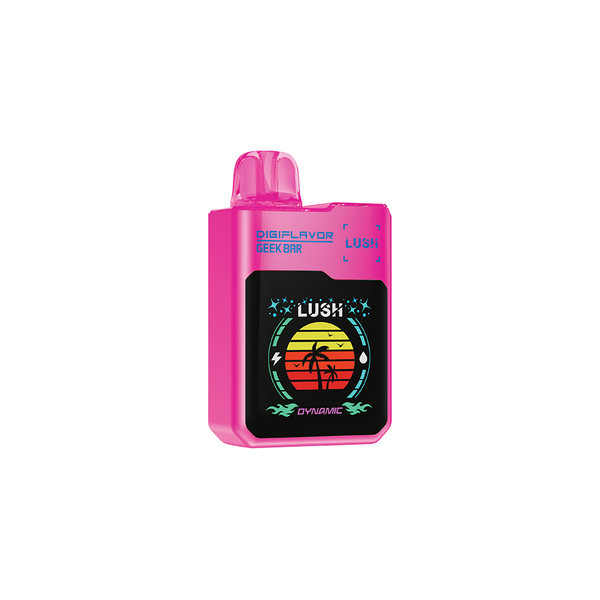 GEEK BAR DIGIFLAVOR LUSH DISPOSABLE - CHERRY BLAST ICE (4PCS/CTN) [ON] 18ML 20MG