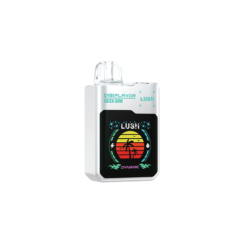 GEEK BAR DIGIFLAVOR LUSH DISPOSABLE - WHITE FREEZE (4PCS/CTN) [ON] 18ML 20MG