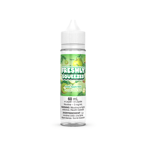 GREEN APPLE KIWI BY FRESHLY SQUEEZED [ON] 60ML 3MG