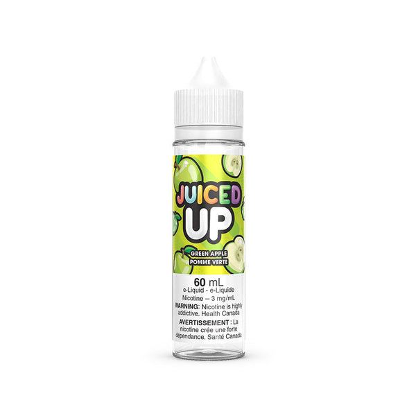GREEN APPLE BY JUICED UP [AB] 60ML 3MG