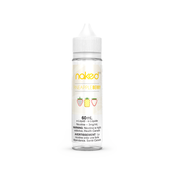 PINEAPPLE BERRY BY NAKED100 (BERRY LUSH) [ON] 60ML 3MG