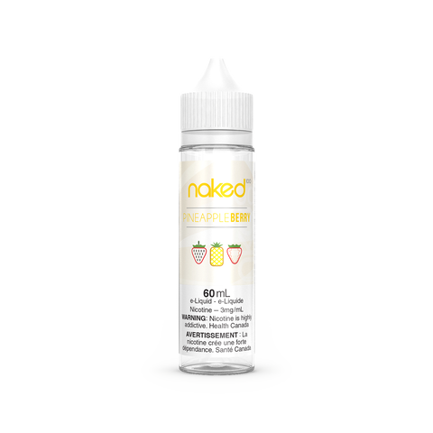 PINEAPPLE BERRY BY NAKED100 (BERRY LUSH) [ON] 60ML 3MG