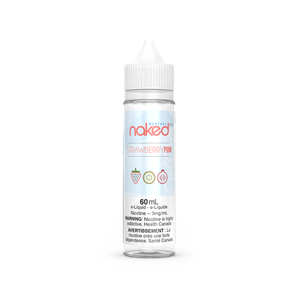 STRAWBERRY POM BY NAKED100 (BRAIN FREEZE) [ON] 60ML 3MG