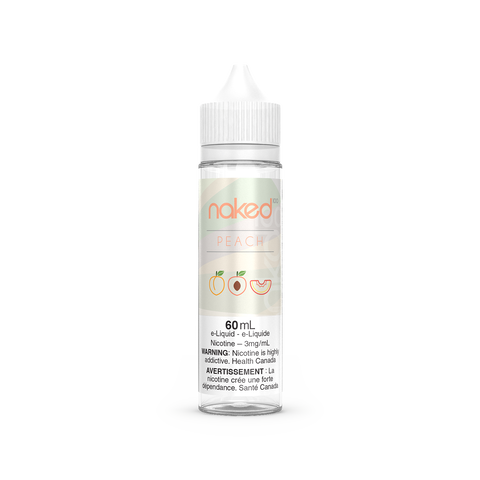 PEACH BY NAKED100 (PEACHY PEACH) [ON] 60ML 3MG