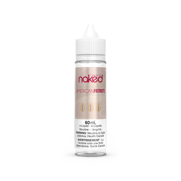 AMERICAN PATRIOTS BY NAKED100 [ON] 60ML 0MG
