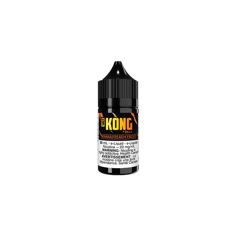 PRIMAL PEACH FROST BY KONG SALT BY ZILLA [MB] 30ML 20MG