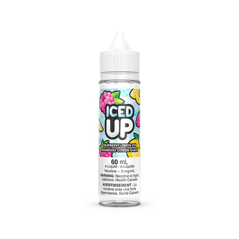 RASPBERRY LEMON ICE BY ICED UP [ON] 60ML 3MG