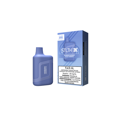 STLTH 1K DISPOSABLE - BLUEBERRY RASPBERRY (6PC/CTN) [MB]  20MG