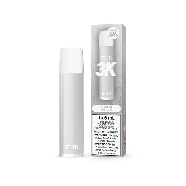 STLTH 3K DISPOSABLE - FLAVOURLESS (6PC/CTN) [NB]  20MG