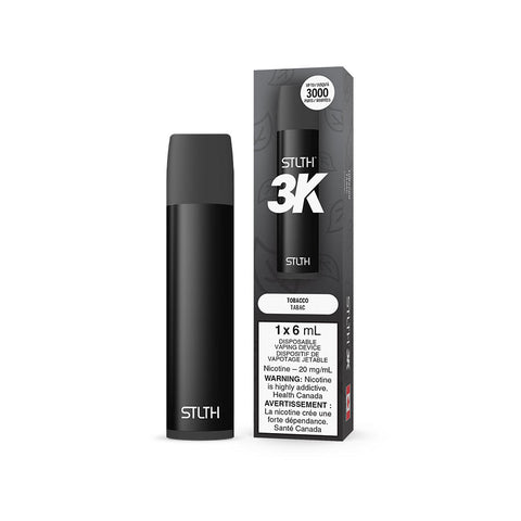 STLTH 3K DISPOSABLE - TOBACCO (6PC/CTN) [NB]  20MG