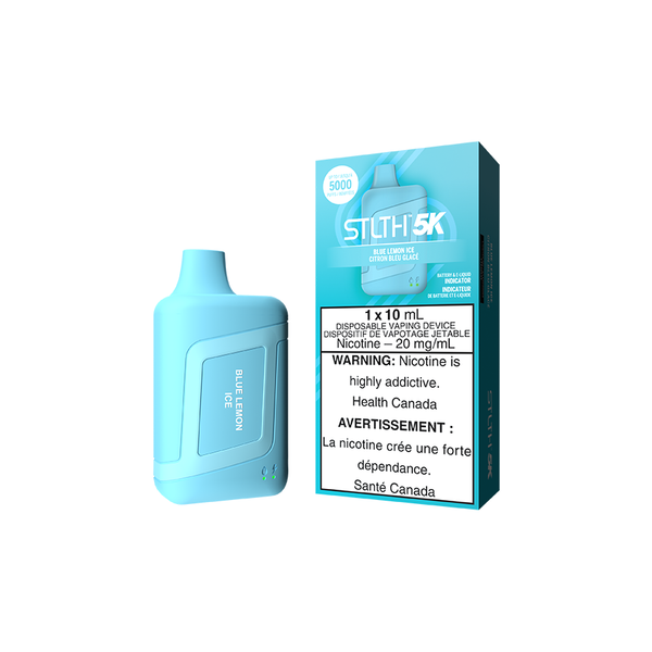 STLTH 5K DISPOSABLE - BLUE LEMON ICE (5PC/CTN) [AB]  20MG