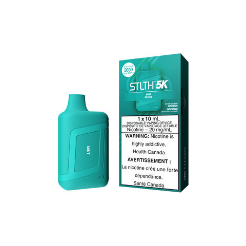 STLTH 5K DISPOSABLE - MINT (5PC/CTN)  20MG