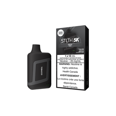 STLTH 5K DISPOSABLE - TOBACCO (5PC/CTN) [MB]  20MG