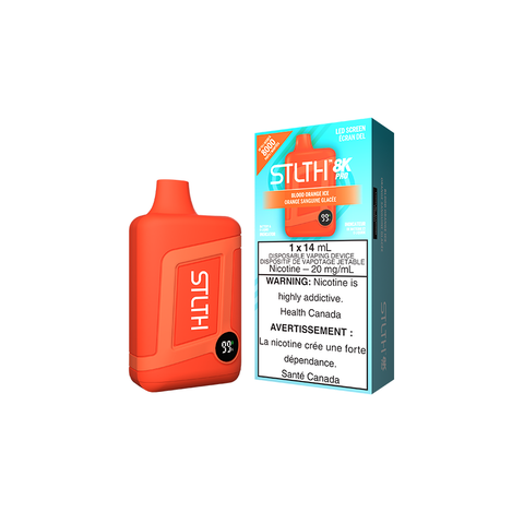 STLTH 8K PRO DISPOSABLE - BLOOD ORANGE ICE (5PC/CTN)  20MG