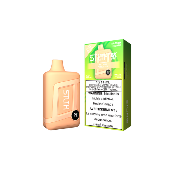 STLTH 8K PRO DISPOSABLE - JUICY PEACH (5PC/CTN)  20MG