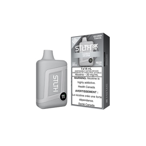 STLTH 8K PRO DISPOSABLE - FLAVOURLESS (5PC/CTN) [PE]  20MG