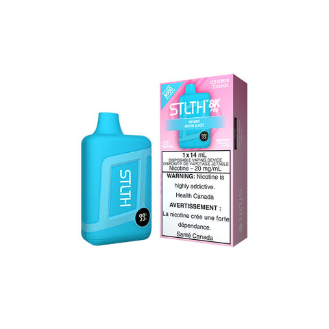 STLTH 8K PRO DISPOSABLE - ICE MINT (5PC/CTN)  20MG