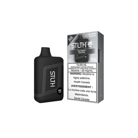 STLTH 8K PRO DISPOSABLE - RICH TOBACCO (5PC/CTN) [NB]  20MG