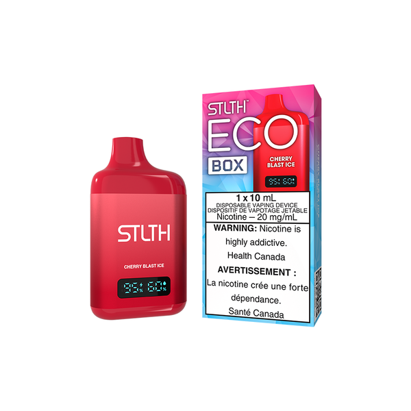 STLTH ECO BOX DISPOSABLE - CHERRY BLAST ICE (5PCS/CTN) [AB] 10ML 20MG