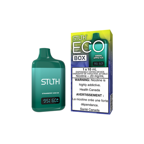 STLTH ECO BOX DISPOSABLE - GREEN APPLE ICE (5PCS/CTN) [AB] 10ML 20MG