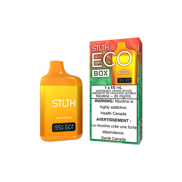 STLTH ECO BOX DISPOSABLE - JUICY PEACH ICE (5PCS/CTN) [AB] 10ML 20MG