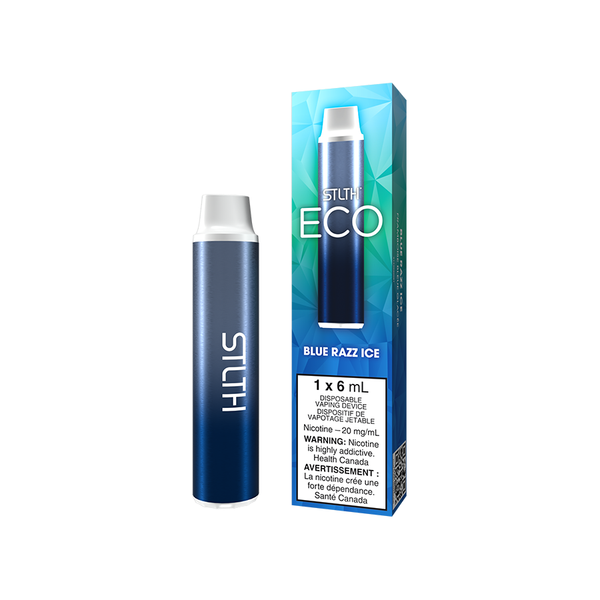 STLTH ECO DISPOSABLE - BLUE RAZZ ICE (6PCS/CTN) [AB] 6ML 20MG