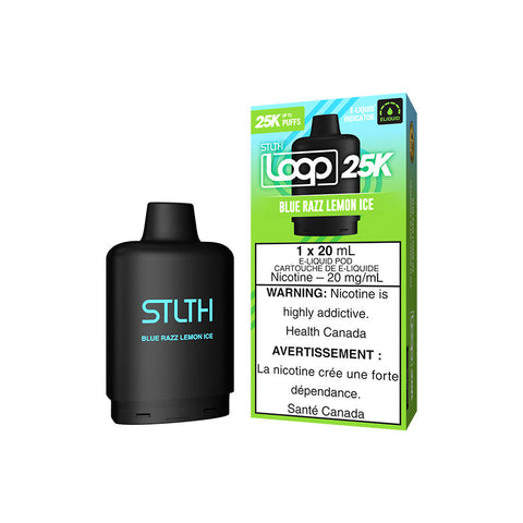 STLTH LOOP 25K POD PACK - BLUE RAZZ LEMON ICE (5PC/CTN) 20ML 20MG