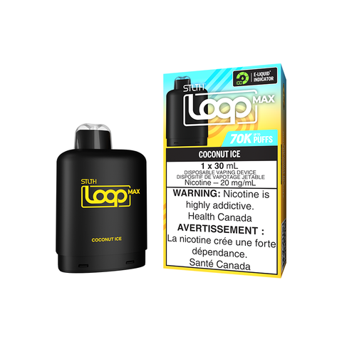 STLTH LOOP MAX POD PACK - COCONUT ICE (4PCS/CTN) 30ML 20MG