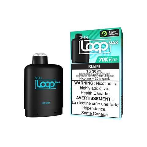 STLTH LOOP MAX POD PACK - ICE MINT (4PCS/CTN) [ON] 30ML 20MG