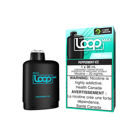STLTH LOOP MAX POD PACK - PEPPERMINT ICE (4PCS/CTN) [ON] 30ML 20MG