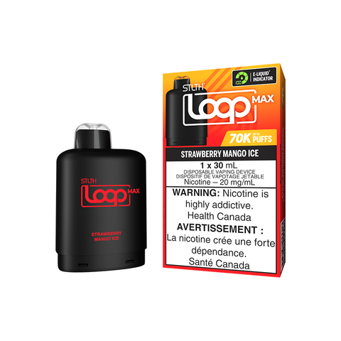 STLTH LOOP MAX POD PACK - STRAWBERRY MANGO ICE (4PCS/CTN) [AB] 30ML 20MG